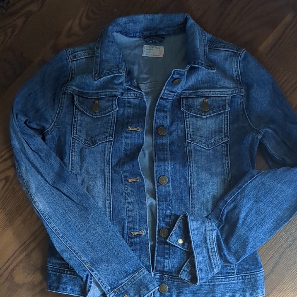 Crewcuts Girls Blue Jean Jacket size 14